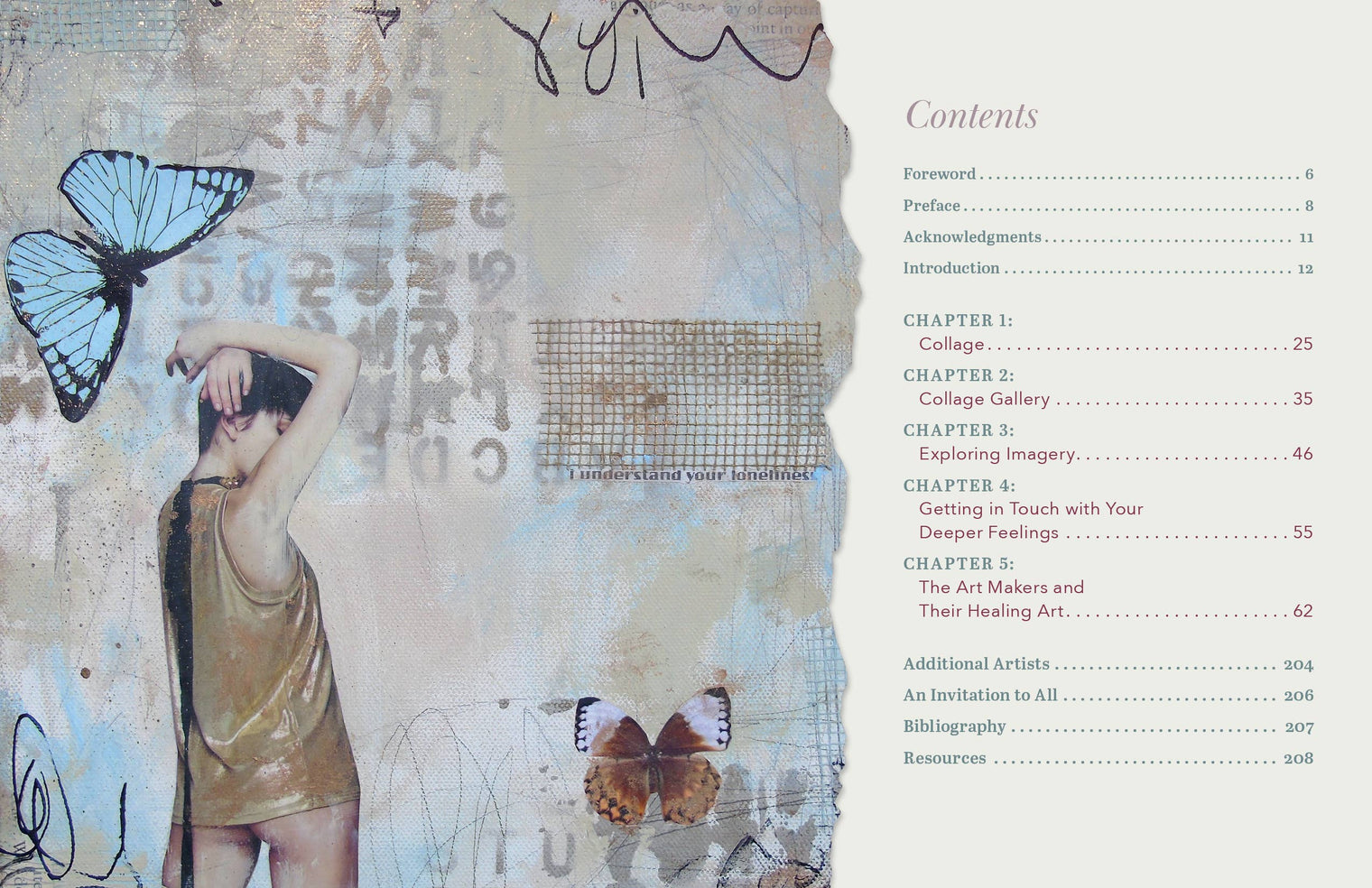 How Art Heals – Exploring Your Deep Feelings Using Collage by Andra F. Stanton (208 Pages)