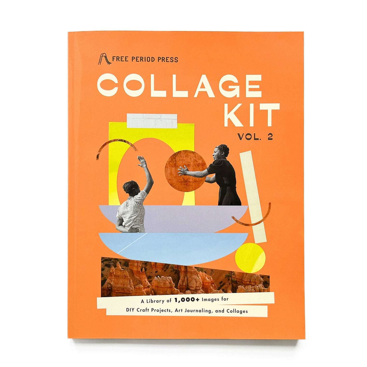 Collage Kit Magazine Vol. 2 – 1000+ Image Cutout Craft Book by Free Period Press