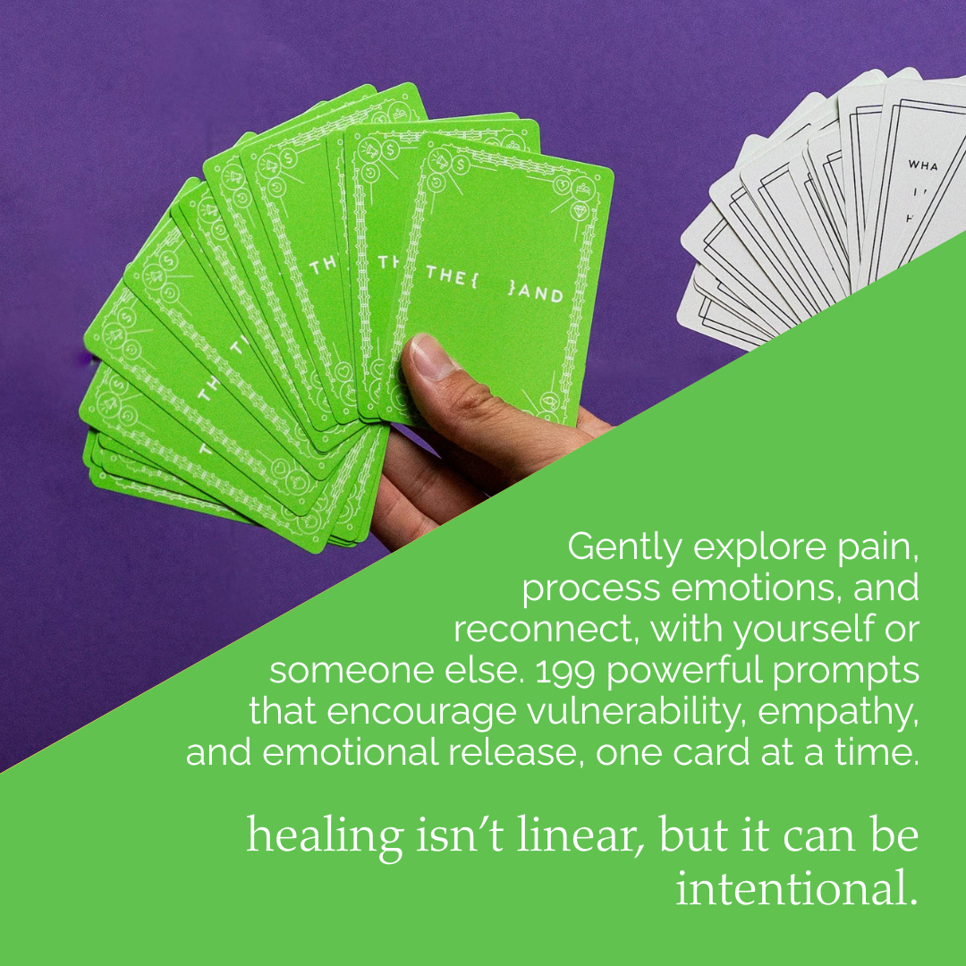 {THE AND} Healing Edition Card Game – 199 Deep Conversation Questions for Connection, Honesty & Emotional Healing
