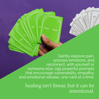 {THE AND} Healing Edition Card Game – 199 Deep Conversation Questions for Connection, Honesty & Emotional Healing