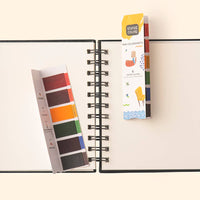Mini Colorsheets – Set of 5 Handpicked Watercolors (Vibrant Travel Set), by Viviva  Colors