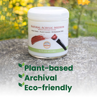 Natural Acrylik Medium™ – Plant-Based Acrylic Binder & Sealant, by Natural Earth Paint