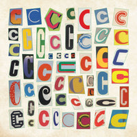 Ransom Notes Sticker Book 6.5 x 6.5 – 50 Pages Over 2,100 Stickers Collage Set