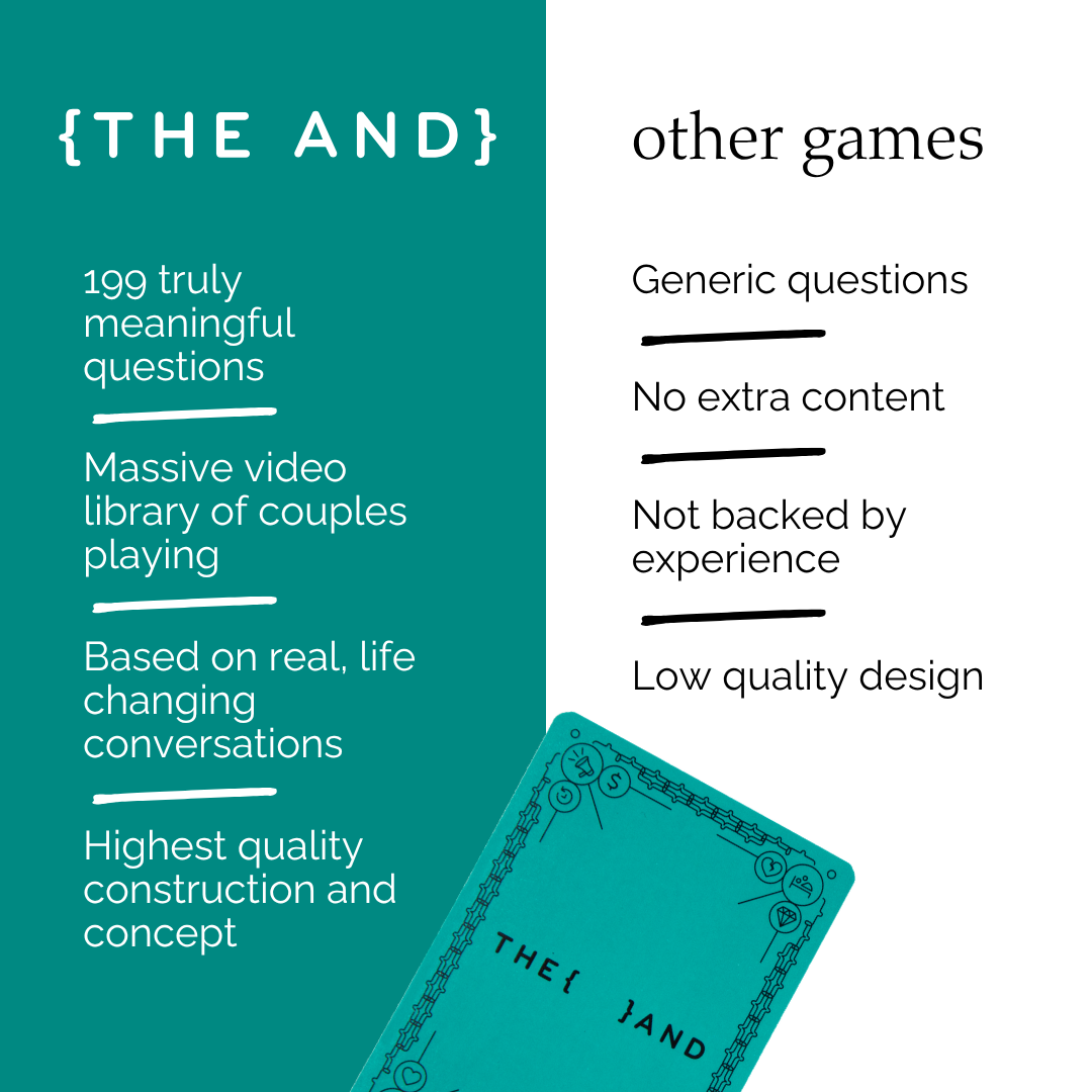 {THE AND} Family Edition Card Game – 199 Meaningful Conversation Questions for Family Connection & Deeper Understanding