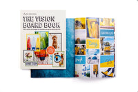 The Vision Board Book – 700+ Words & Images Vision Board Kit by Free Period Press