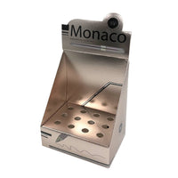 Monaco Glitter Grey Ballpoint Pen (Single Pen) – Soft Touch 0.5mm Black Ink, BV by Bruno Visconti