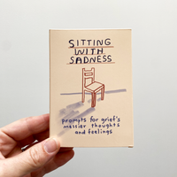 Sitting With Sadness Deck – Grief Reflection & Emotional Processing Prompt Cards