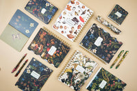 Pocket Size Art Journal, Forest Flowers – Ruled Pocket Notebook 60 Pages, BV by Bruno Visconti