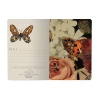 Lush Bouquet Notebook – Ruled Journal 8.27 x 5.83 in, 40 Pages, BV by Bruno Visconti
