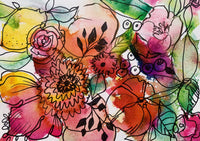 Mixed-Media Adventures with Kristy Rice – A Noncoloring Book (96 Pages)