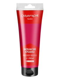 Caran d’Ache Magenta Gouache Paint Tube 250ml – Water-Based Gouache Paint
