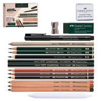 Art & Graphic Try It Box – Dry Mediums Assortment Set, by Faber-Castell