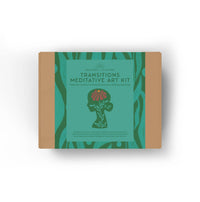 Gentle Transitions Meditative Art Kit – Watercolor, Journaling & Meditation Kit