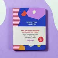 3-Year Journal – Weekly Guided Reflection & Personal Growth Q&A Journal - 4.75 x 6 Inch