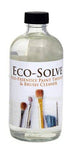 Eco-Solve Paint Thinner & Brush Cleaner – 8 oz Glass Bottle, Natural Earth Paint