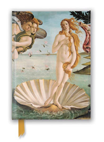 Sandro Botticelli: The Birth of Venus Journal, Lined Hardcover Journal with Magnetic Closure