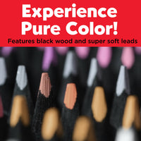 Black Edition Color Pencils, Skin Tones – 12 Count Super Soft Colored Pencil Set, Faber-Castell