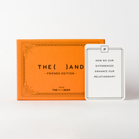{THE AND} Friends Edition Card Game – 199 Conversation Starters for Meaningful Friendships & Deeper Connection