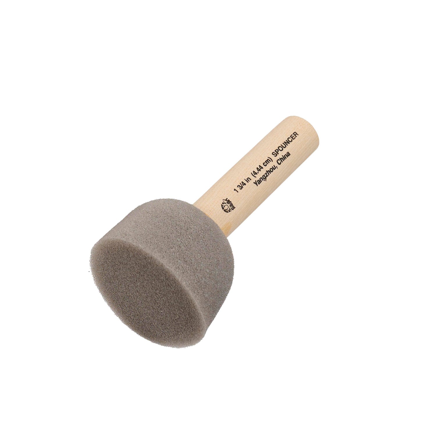 FolkArt Large Spouncer Stenciling Sponge – Foam Paint Applicator with Wooden Handle (1-3/4")