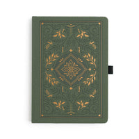 Storybook in Vintage Olive Lined Notebook by Archer & Olive, A5 Linen Journal with 160 gsm Lined Pages