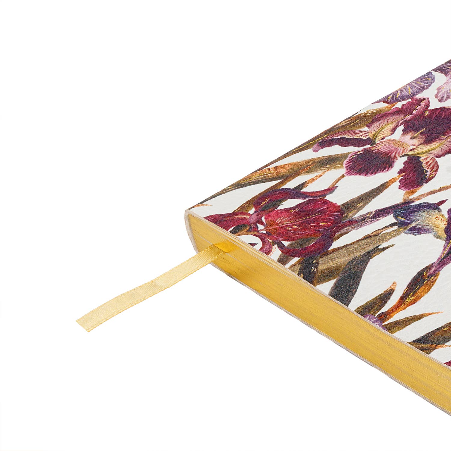 A5 Vegan Leather Daily Planner, Irises