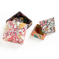 Liberty Origami Treasure Box Kit, 78 Double-Sided Papers & Instructions for 3 Designs