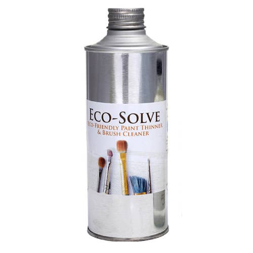 Eco-Solve Paint Thinner & Brush Cleaner – 8 oz Glass Bottle, Natural Earth Paint