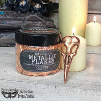 Prima Marketing Art Ingredients Metal Flakes Copper – 30g Craft Flakes Jar