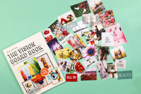 The Vision Board Book – 700+ Words & Images Vision Board Kit by Free Period Press