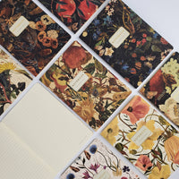 Forest Flowers Notebook – Ruled Journal 8.27 x 5.83 in, 40 Pages, BV by Bruno Visconti