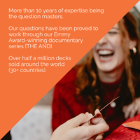 {THE AND} Friends Edition Card Game – 199 Conversation Starters for Meaningful Friendships & Deeper Connection