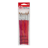Mod Podge Detail Brush Set – 10 Piece Precision Paint Brush Kit