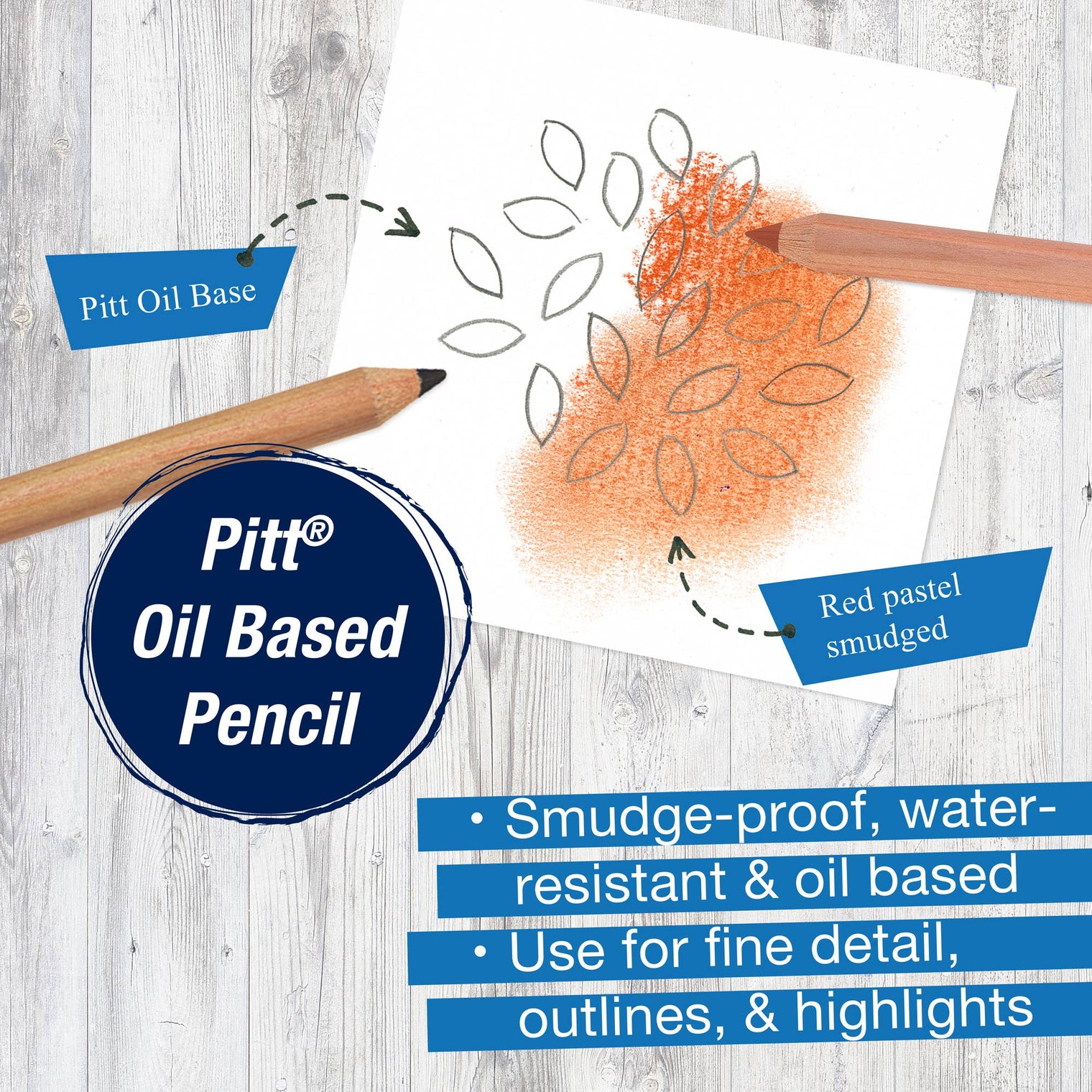 Goldfaber Classic Sketch Set for Drawing (Graphite & Pastel Pencils), by Faber-Castell