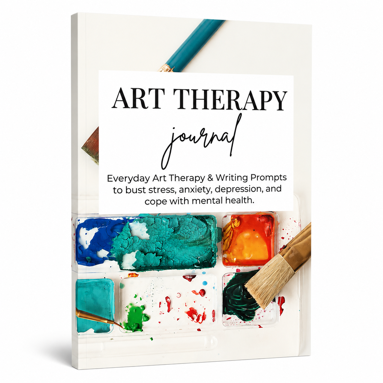 Art Therapy Journal for Adults: Reflection & Self Care, Guided Art Therapy Journal for Mindfulness & Emotional Wellness