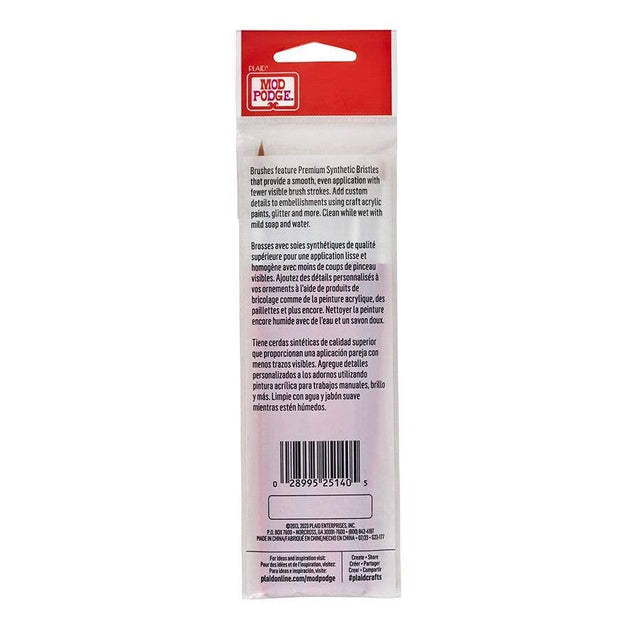 Mod Podge Detail Brush Set – 10 Piece Precision Paint Brush Kit