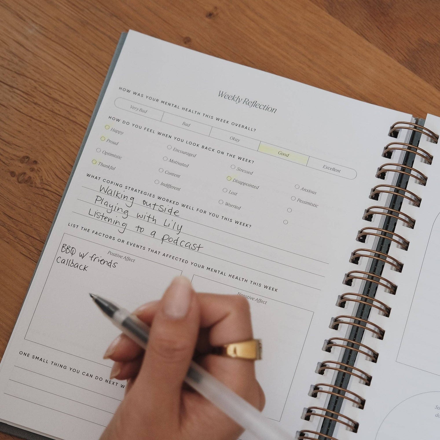 The Inner Work Journal by Simple Self, 13-Week Guided Mental Health Journal for Reflection, Self-Discovery & Personal Growth