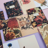 Lush Bouquet Notebook – Ruled Journal 8.27 x 5.83 in, 40 Pages, BV by Bruno Visconti