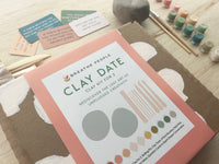 Deluxe Clay Date Activity Kit – Air Dry Clay Craft Set for Two, Breathe People