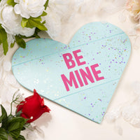 Wood Surface Heart Plaque Sign – 11.8" x 10.5" Blank Craft Wood Base