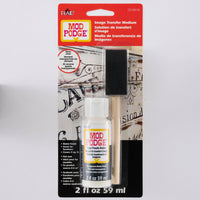 Mod Podge Clear Image Transfer Medium – 2 oz (Photo & Artwork Transfer Formula)