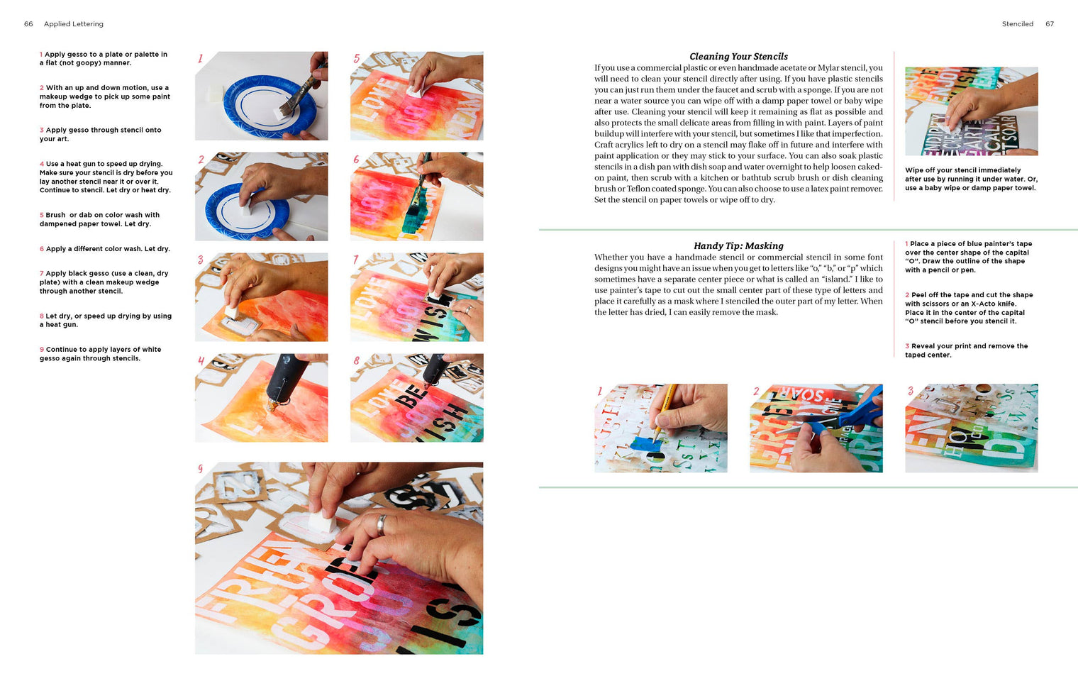 The Painted Word – Mixed Media Lettering Techniques by Caitlin Dundon (128 Pages