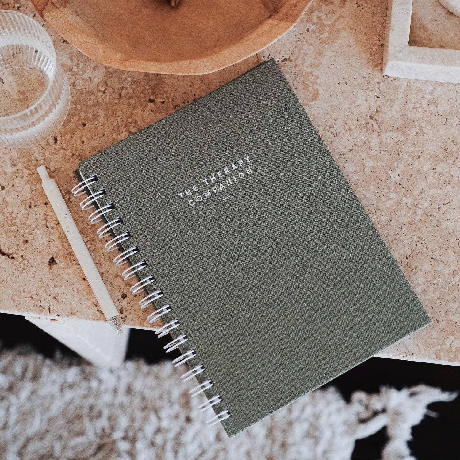 The Therapy Companion by Simple Self, Guided Therapy Journal for Session Notes, Reflection & Personal Growth
