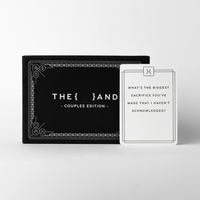 {THE AND} Couples Edition Card Game – 199 Deep Conversation Questions for Couples, Connection & Meaningful Communication