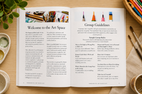 Therapeutic Art Made Easy: Group Art Therapy Activities, Trauma-Informed Art Therapy Directives for Groups, Counseling & Emotional Regulation