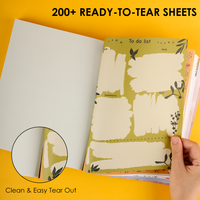 Autumn Palette Collage Activity Book – 200+ Pages Seasonal Mixed Media Book