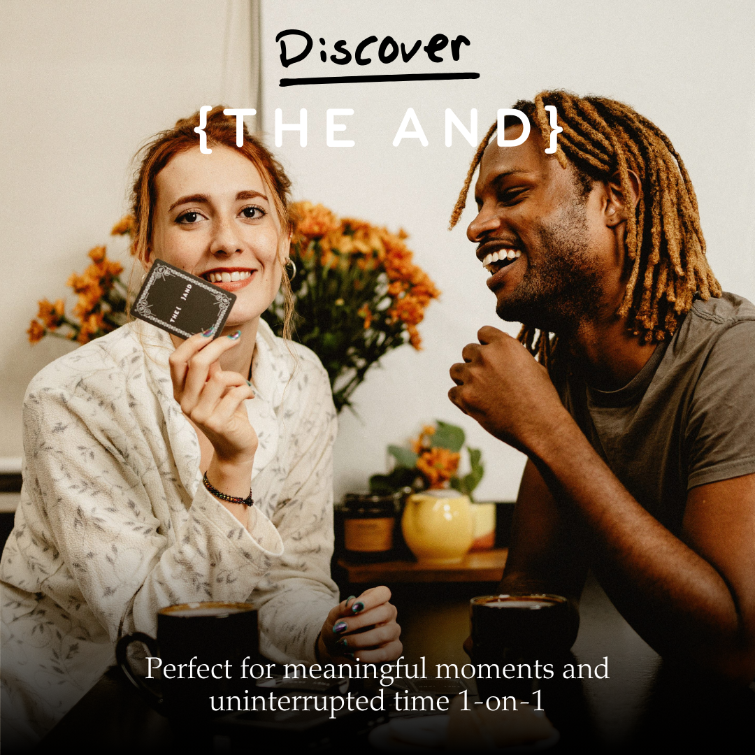 {THE AND} Couples Edition Card Game – 199 Deep Conversation Questions for Couples, Connection & Meaningful Communication