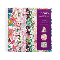 Liberty Origami Treasure Box Kit, 78 Double-Sided Papers & Instructions for 3 Designs