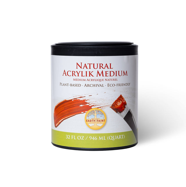 Natural Acrylik Medium™ – Plant-Based Acrylic Binder & Sealant, by Natural Earth Paint