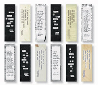 Literary Bookmark Box – 24 Double-Sided Bookmarks with Collage Artwork & Quotes