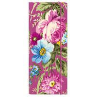 Notefolio with Pen Timeless Treasures Pink Floral by Punch Studio, Hardcover Folio with Notepad, Sticky Notes & Ballpoint Pen